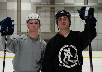 Sticking together: Eielson’s hockey brothers