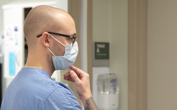 Airmen observe civilian counterparts at INTEGRIS emergency room