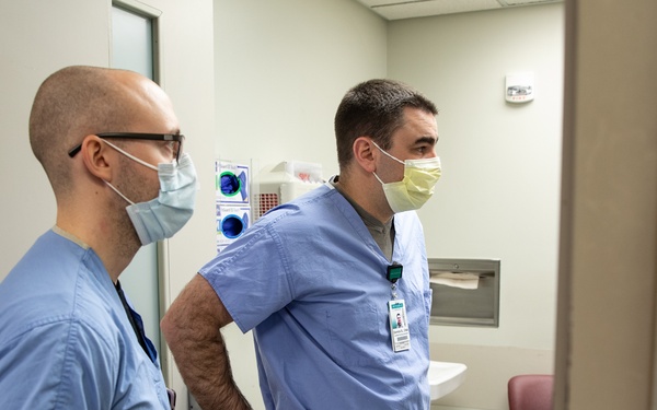 Airmen observe civilian counterparts at INTEGRIS emergency room