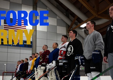 Air Force vs Hockey graphic