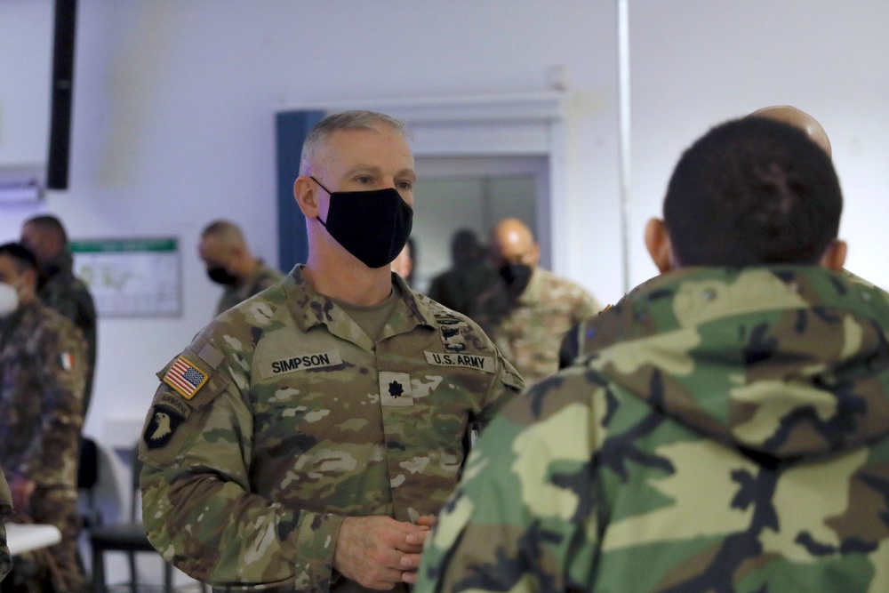 116th IBCT leaders build relations with NATO partners