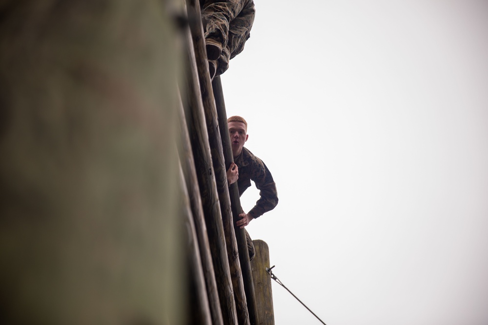 Lance Corporal Seminar takes on the Confidence Course