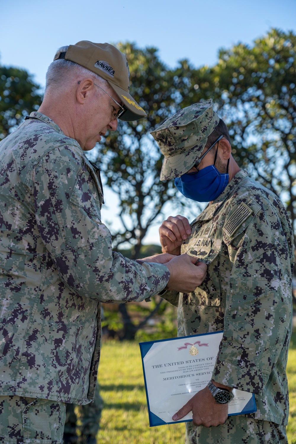 Meritorious Service Medal Award Ceremony