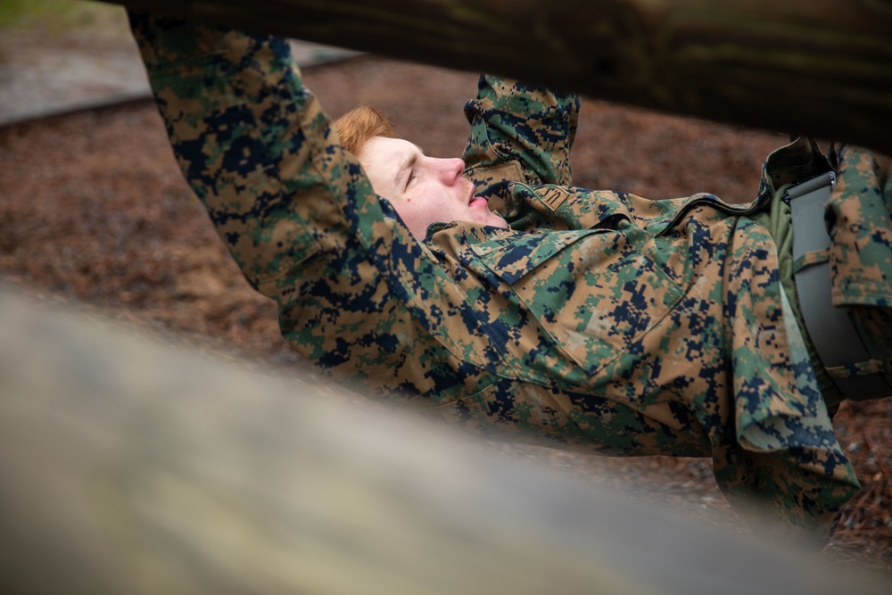 Lance Corporal Seminar takes on the Confidence Course