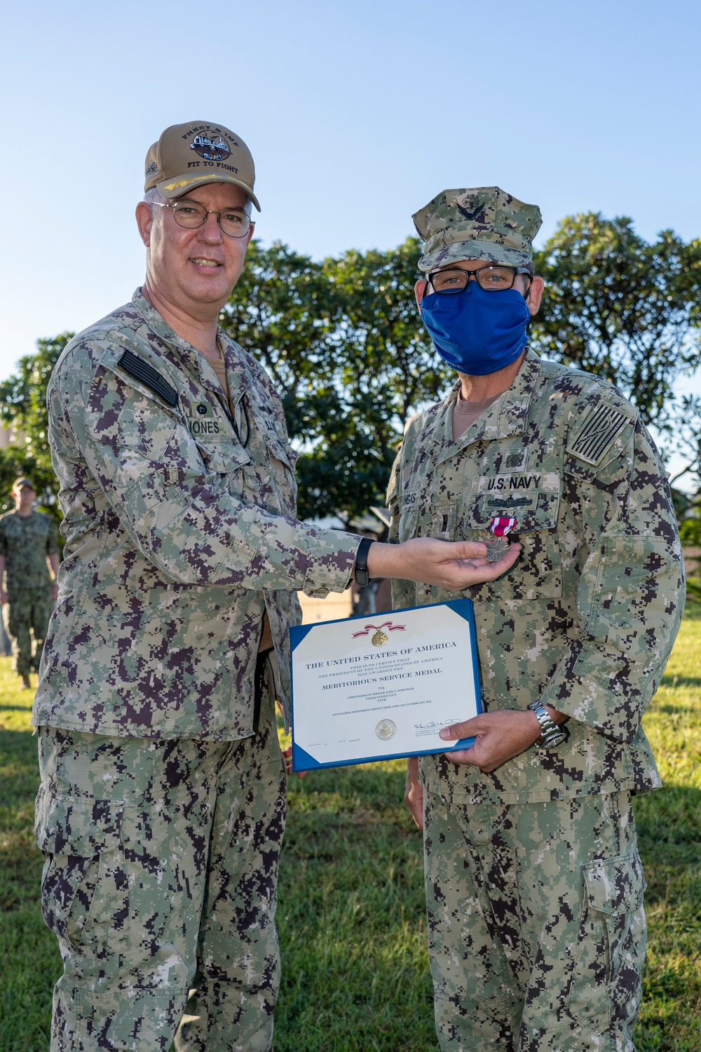 Meritorious Service Medal Award Ceremony