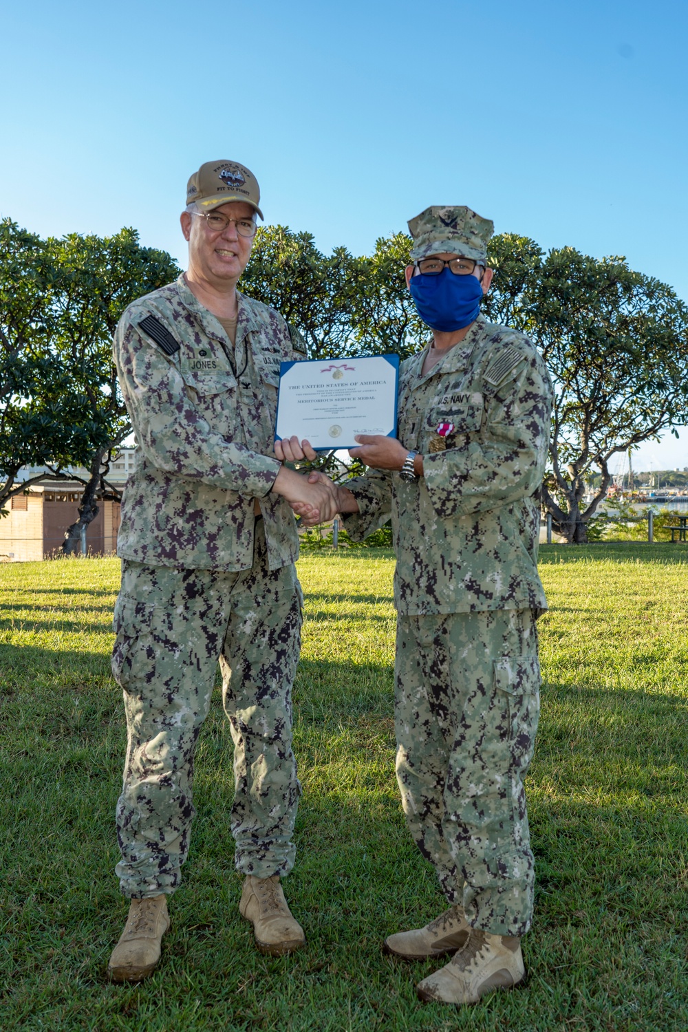 Meritorious Service Medal Award Ceremony