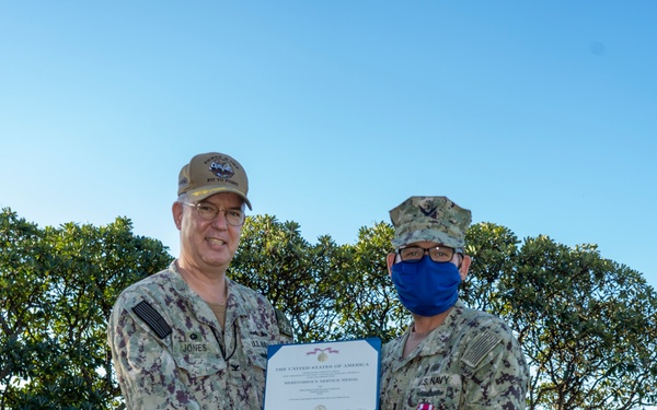 Meritorious Service Medal Award Ceremony