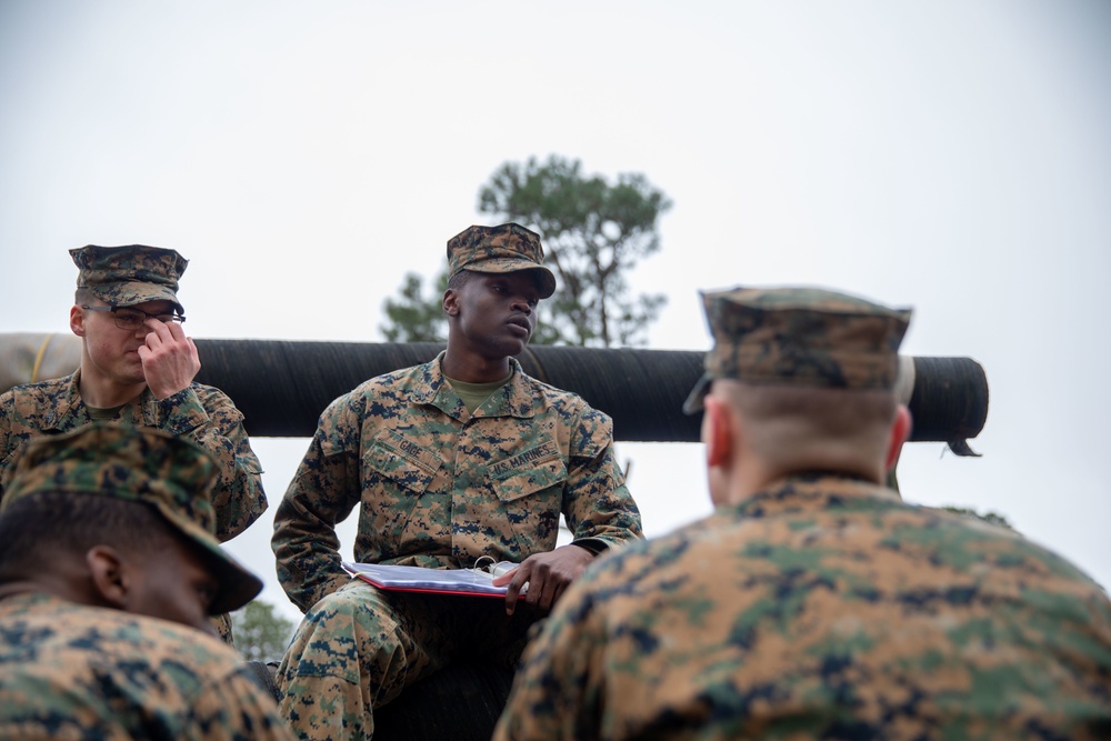 Lance Corporal Seminar takes on the Confidence Course