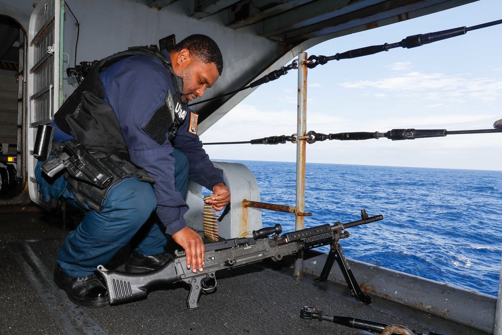 Abraham Lincoln Sailors conduct maintenance
