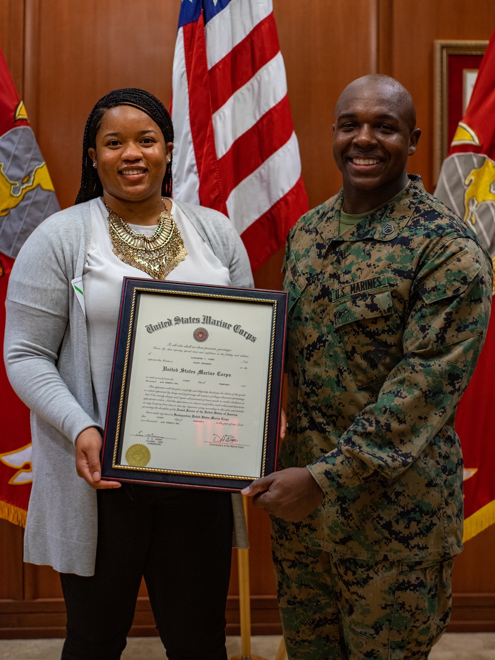 North Carolina-native, Marine Chef Promoted to Staff Sergeant in New Orleans