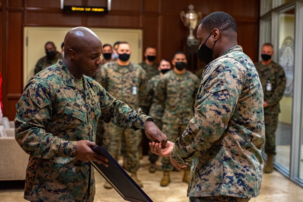 North Carolina-native, Marine Chef Promoted to Staff Sergeant in New Orleans
