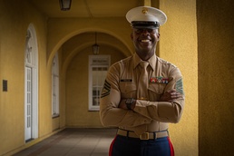 U.S Marine Corps Gunnery Sergeant Travis