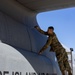 C130J Crew Chief Maintains Aircraft