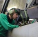 Abraham Lincoln Sailors conduct aircraft maintenance