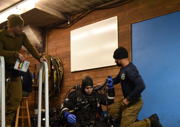 Cold Water Ice Diving course