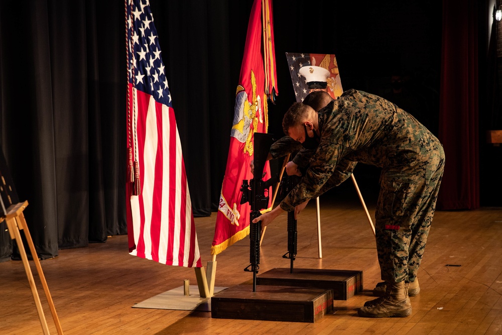 Combat Logistics Battalion 24 honors Lance Corporal Jonathan E. Gierke and Private First Class Zachary W. Riffle