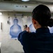 Abraham Lincoln Sailors practice weapon skills
