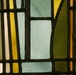 Stained glass from WHMC displayed in WHASC