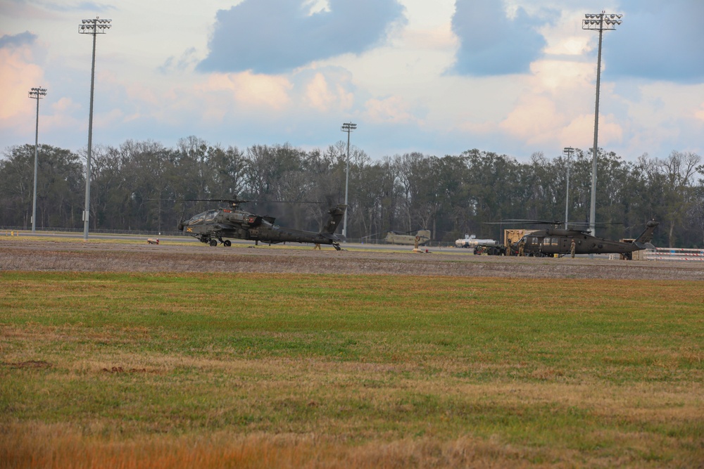 10th CAB Conduct JRTC 22-03 Rotation