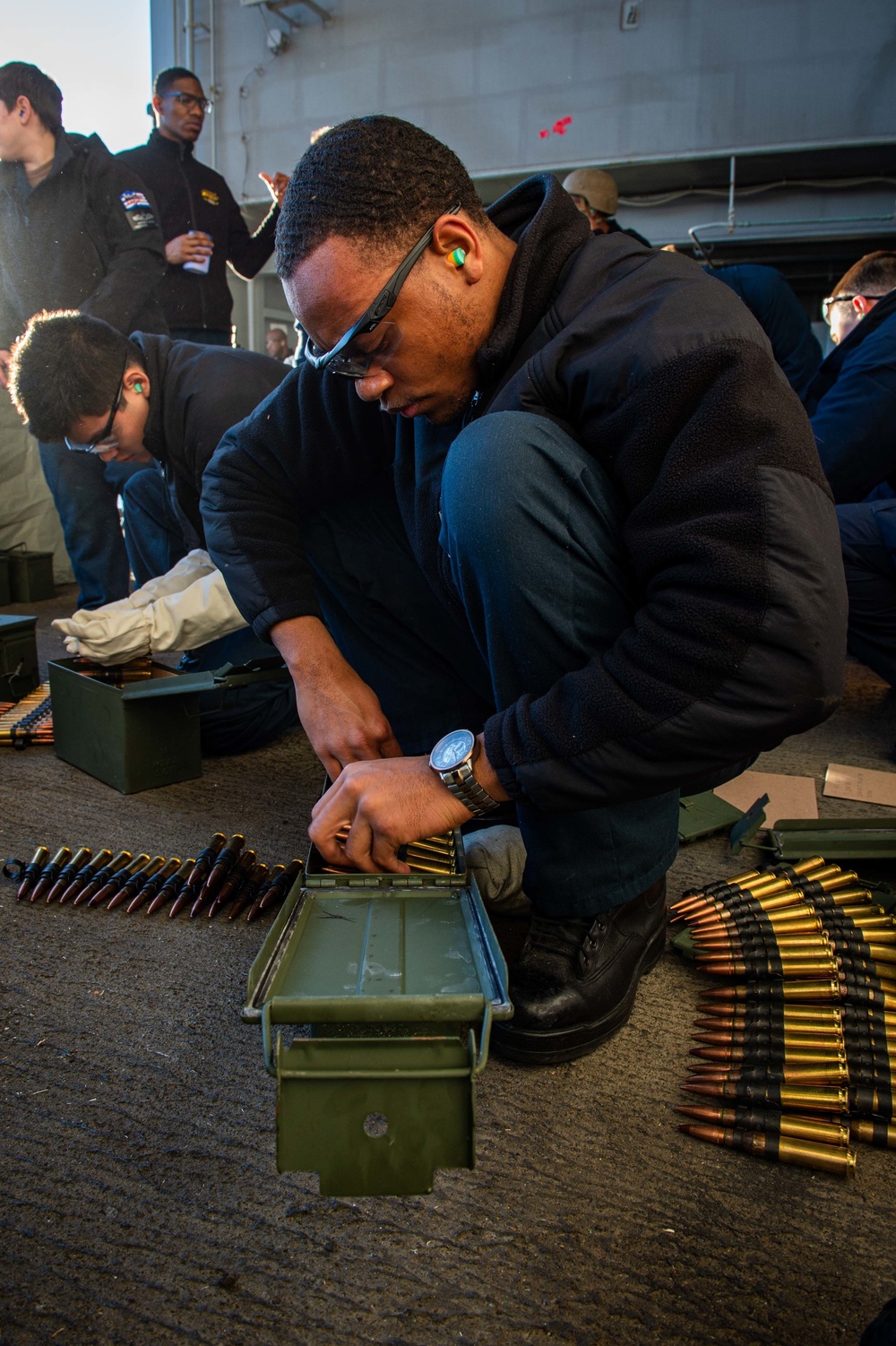 The Harry S. Truman Carrier Strike Group is on a scheduled deployment in the U.S. 6th Fleet area of operations in support of naval operations to maintain maritime stability and security.