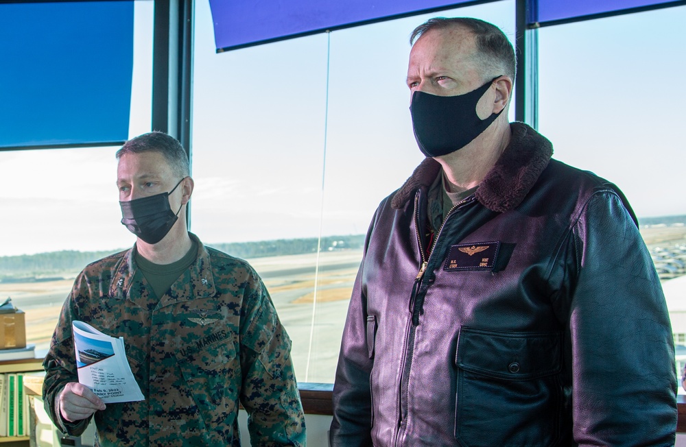 Deputy Commandant for Aviation visits MCAS Cherry Point