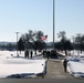 U.S. flag flies over Afghanistan, Fort McCoy