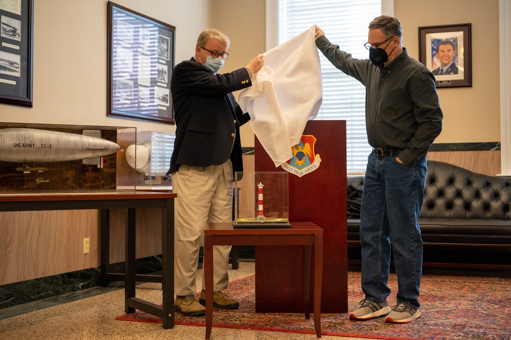 375th Air Mobility Wing: Iconic Airship Model Unveiling