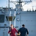 USS Dewey Aircraft Firefighting Training