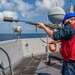 USS Green Bay (LPD 20) Conducts a Replenishment-At-Sea