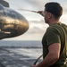 VMA-214, 11th MEU conducts routine corrosion prevention cleaning aboard USS Essex (LHD 2)