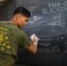 VMA-214, 11th MEU conducts routine corrosion prevention cleaning aboard USS Essex (LHD 2)