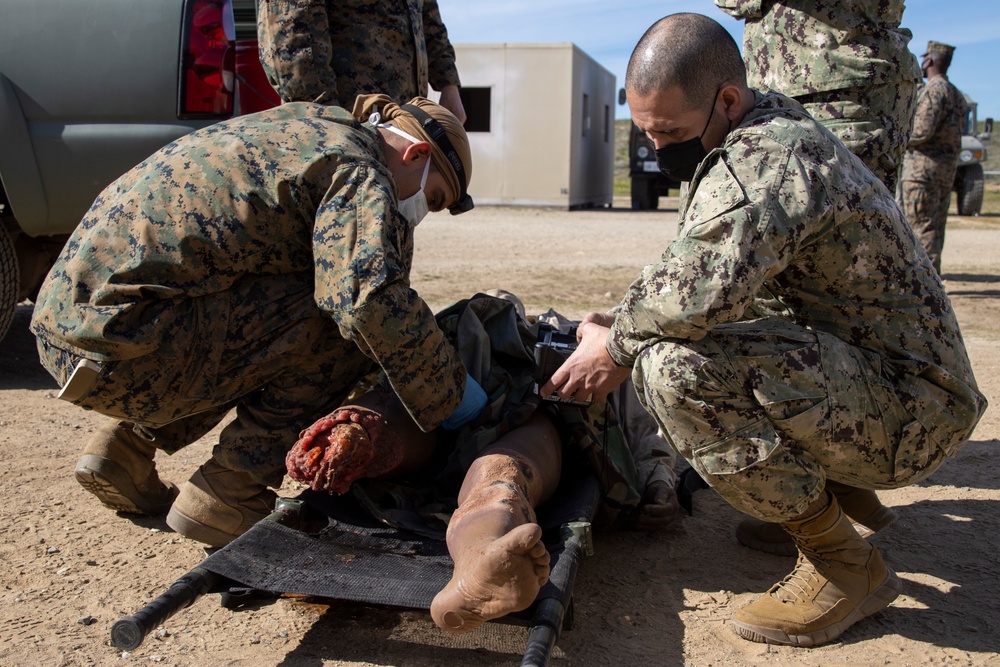 Iron Fist 2022: US Marines, Sailors, Japan Ground Self-Defense Force soldiers participate in mass casualty exercise