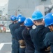 USS Sampson Leaves Fiji