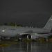 KC-46 conducts night operations on North West Field