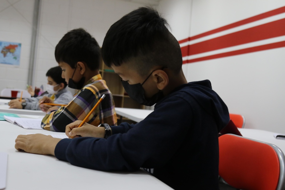 Education center offers opportunities to learn, lead for evacuated Afghans