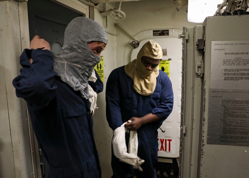 USS Porter (DDG 78) General Quarters Drill