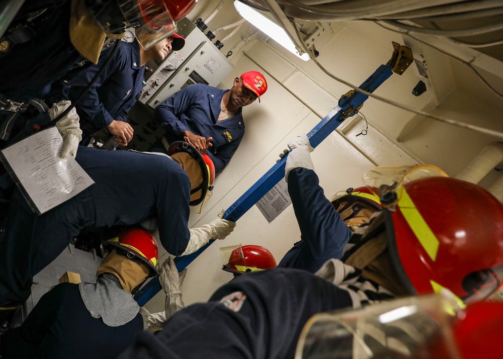 USS Porter (DDG 78) General Quarters Drill