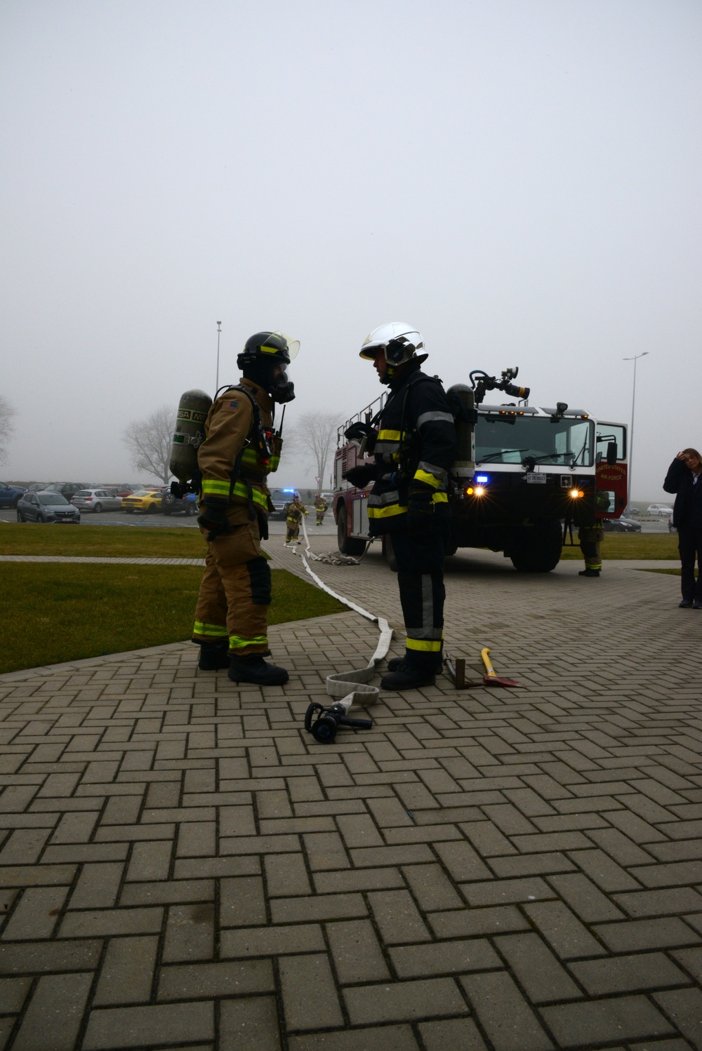 Fire evacuation exercise