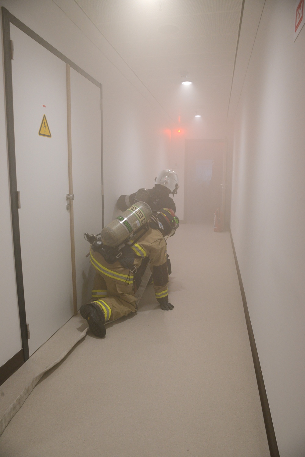 Fire evacuation exercise