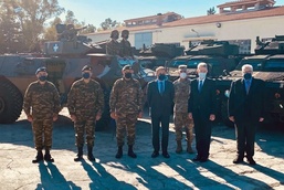 Excess Army equipment delivered to Greek forces