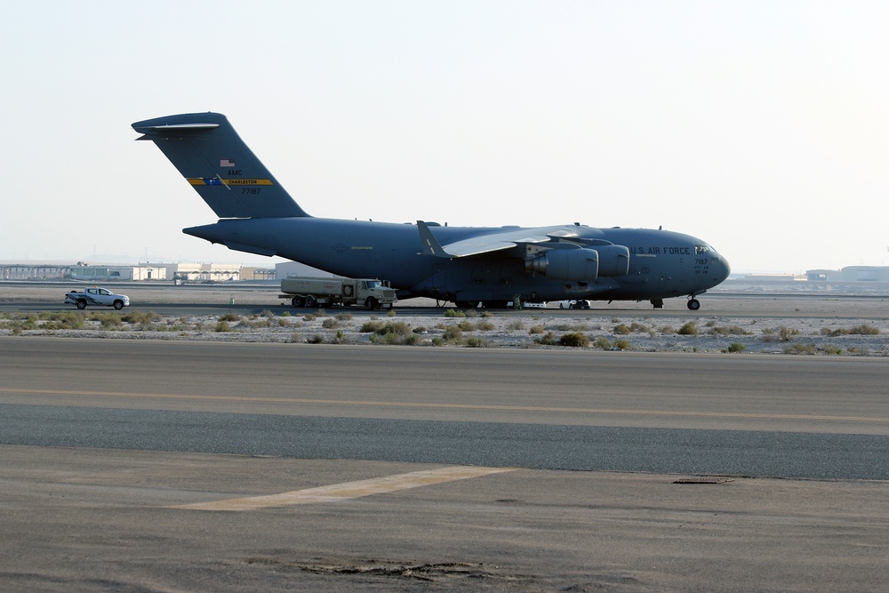 C-17 at Al Dhafra Air Base