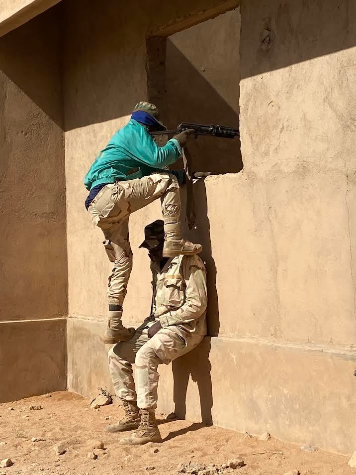 409 AEG Airmen train Nigerien Armed Forces