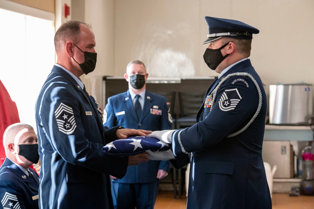 Chief Master Sgt. David Stevens Retirement Ceremony