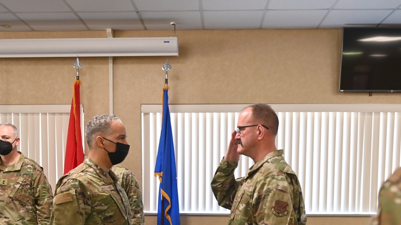 167th Airlfit Wing Hosts WVANG State Command Chief Change of Responsibility