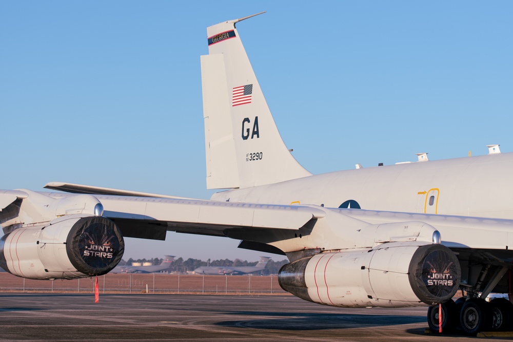 DVIDS - Images - Photo of E-8C Joint STARS aircraft at Robins Air Force ...