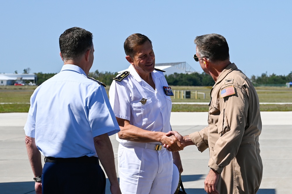 Commander French Armed Forces in the Caribbean visits Key West