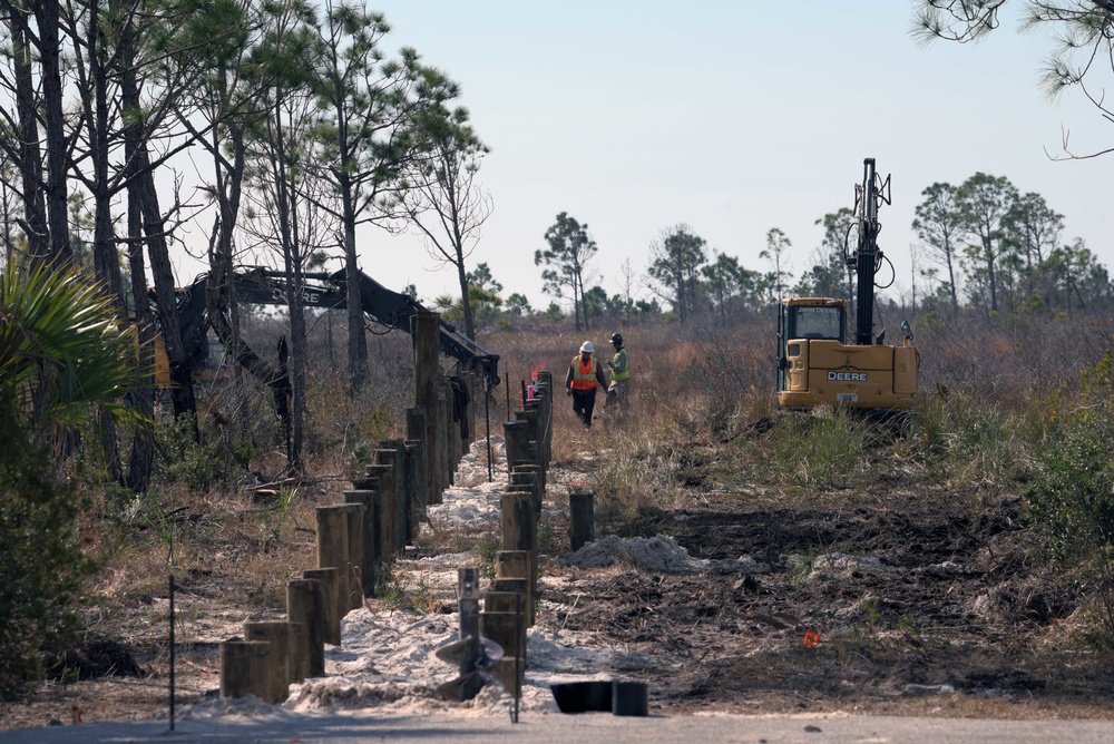 Update; beach boardwalks at Tyndall