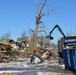 Debris removal operations in Mayfield, KY
