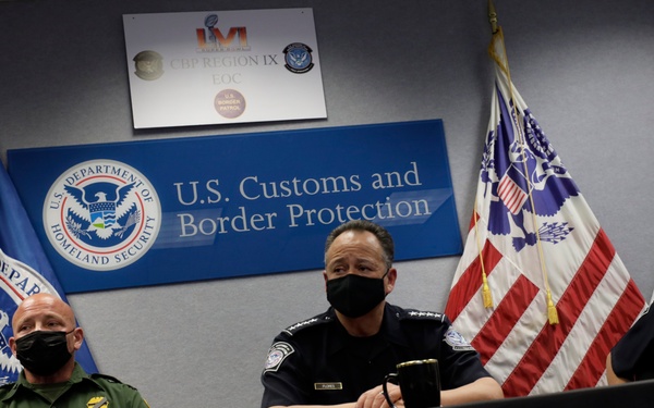 CBP Provides Security Support for Super Bowl LVI
