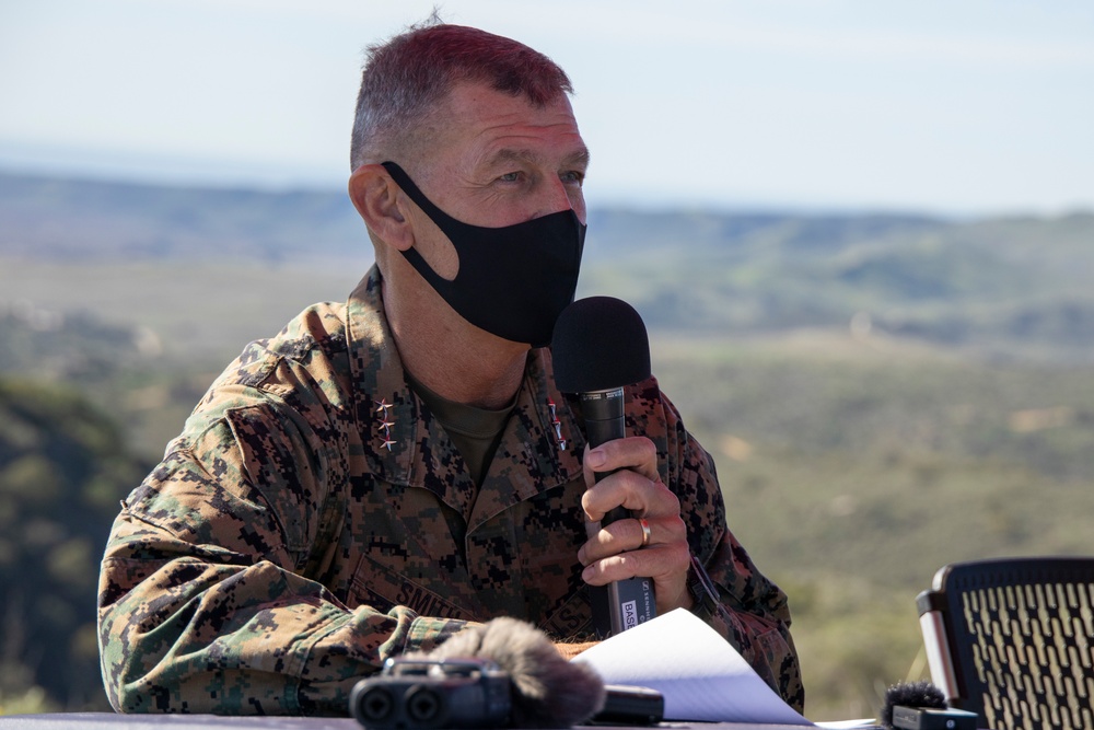 Iron Fist 2022: I Marine Expeditionary Force commanding general, Japan Amphibious Rapid Deployment Brigade CG hold press conference